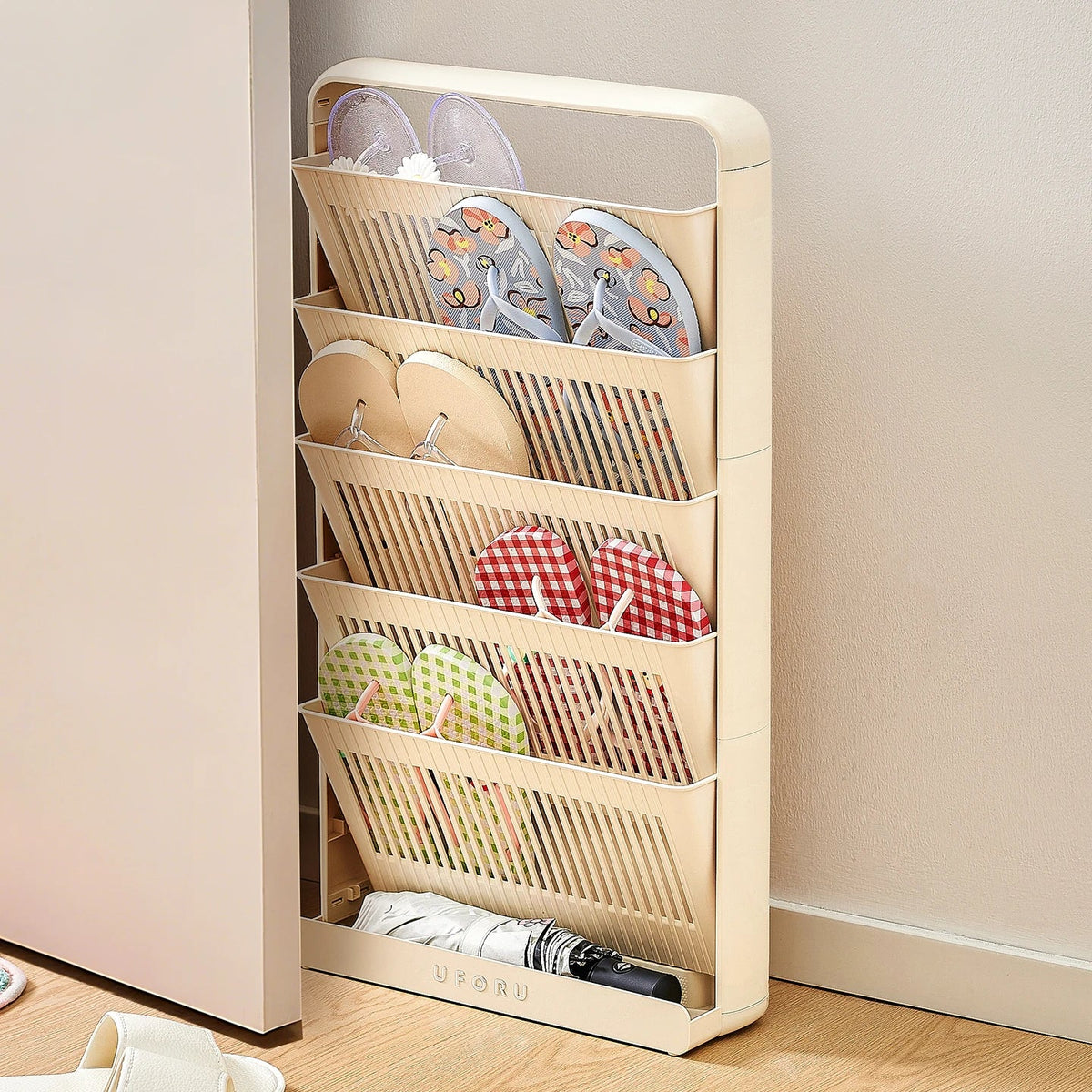 Shoe Storage Rack Space-saving Multifunctional Suitable Living Room