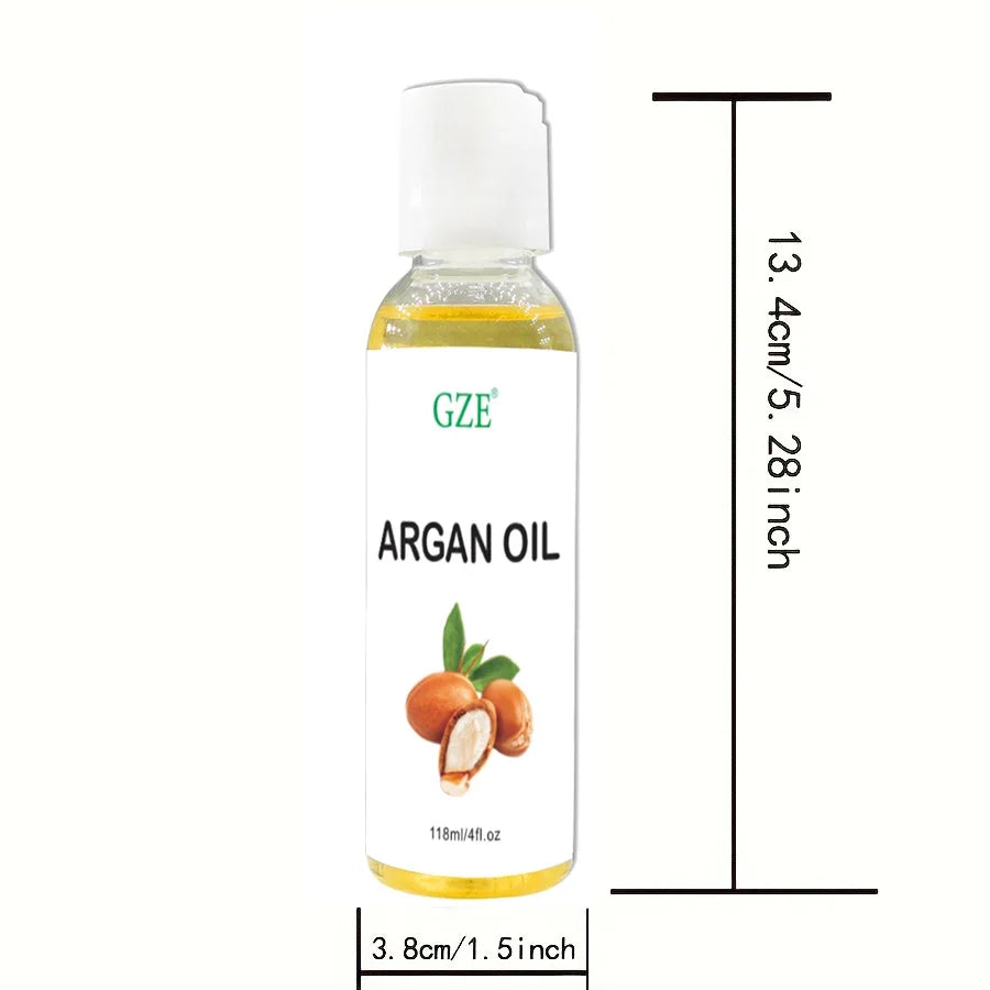 GZE Organic Moroccan Argan Oil | Cold Pressed Virgin Moisturizer