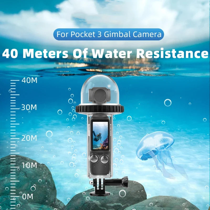 DJI Osmo Pocket 3 Waterproof Diving Case – 40M Protection