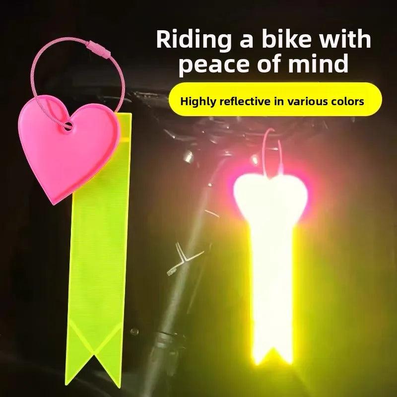 Cycling Reflective Riding Ornament Mountain Bike Decoration Seat