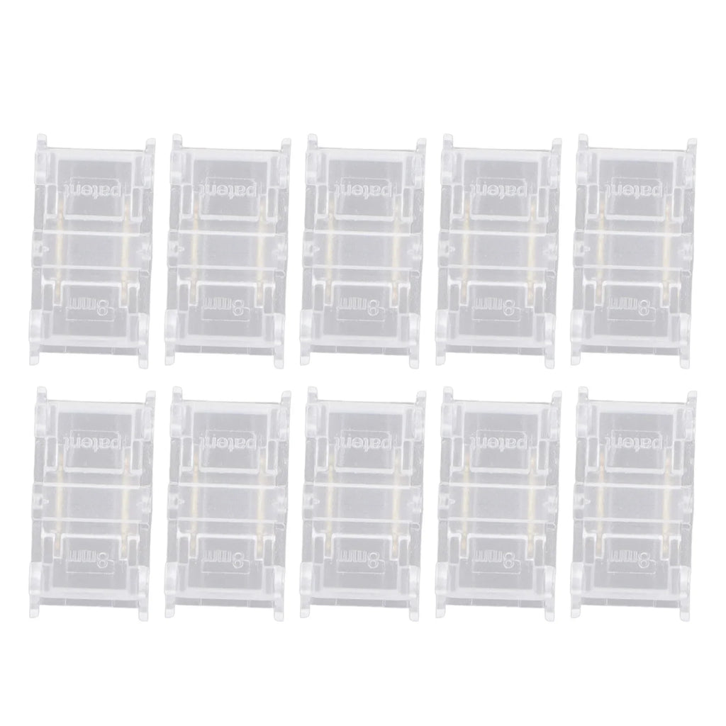 LED Light Strip Connectors 2Pin Wide Applications Solderless Strong