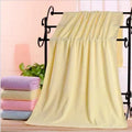 Microfiber Embossed Bear Bath Towel 70×140cm | Soft & Absorbent
