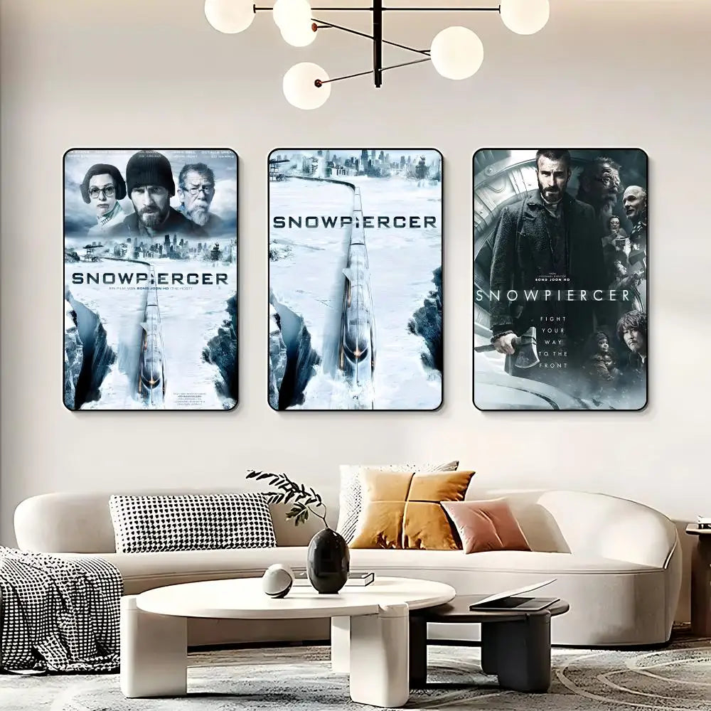Snowpiercer Movie Poster HD Self-Adhesive Waterproof Wall Art