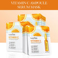 SADOER 24K Gold Vitamin C Hyaluronic Acid Facial Masks Face