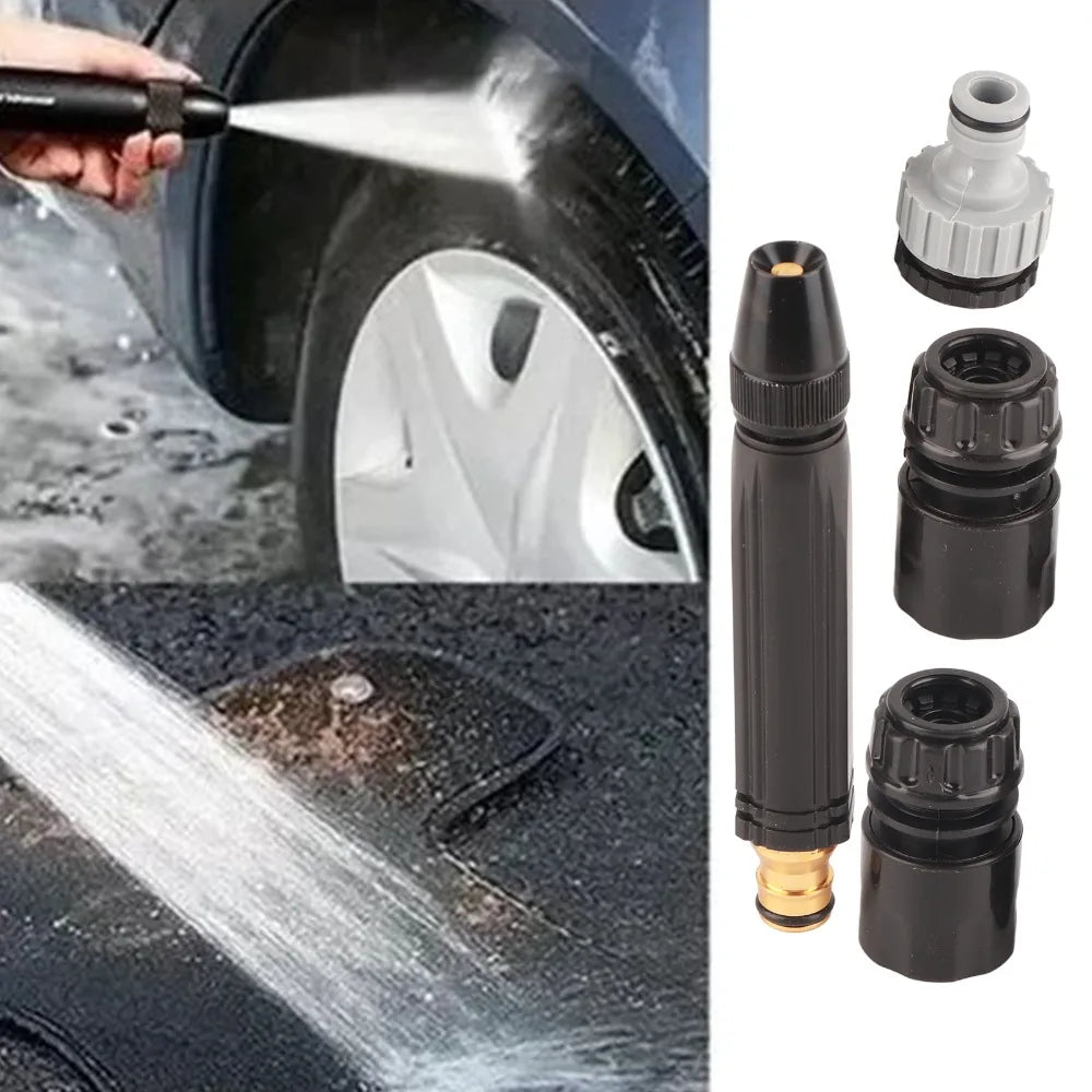 G1/2 Adjustable Hose Spray Nozzle & Quick Connector Set