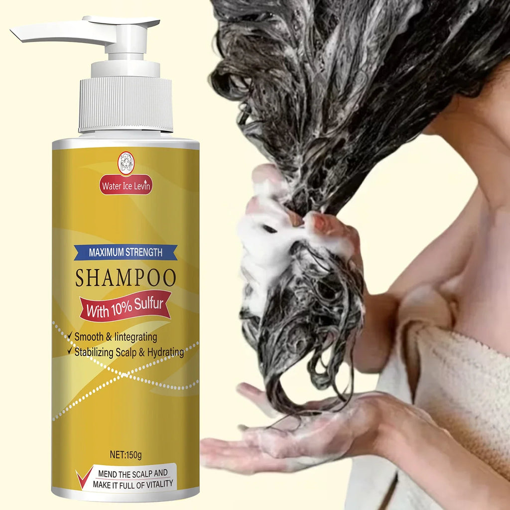 10% Sulfur Shampoo – Scalp Smoothing & Hydrating | All Hair