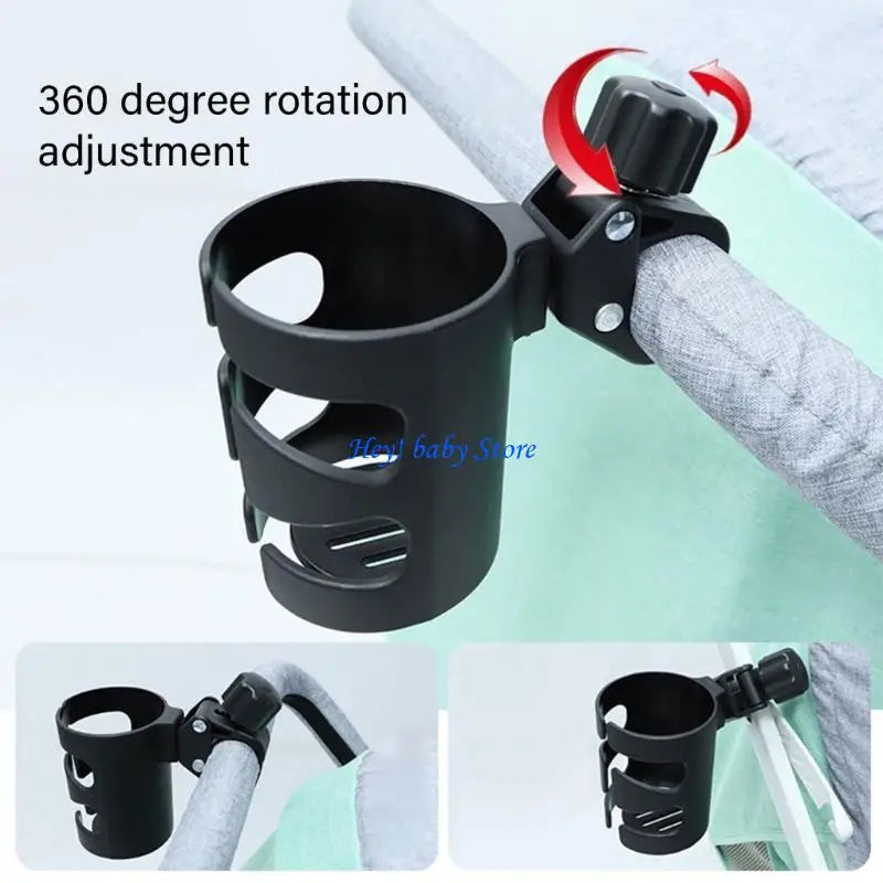 360° Universal Cup Holder for Strollers, Bikes & Walkers