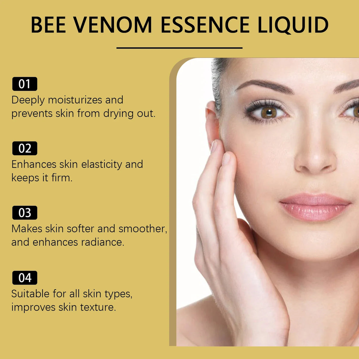 Bee Venom Firming Serum – Anti-Aging Lift & Brightening