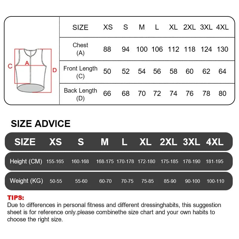 GRSRXX Thermal Fleece Cycling Vest – Windproof MTB Gilet