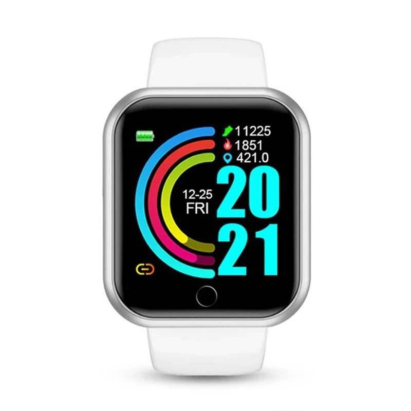 CHAONB Smart Fitness Watch | Bluetooth Tracker Android iOS