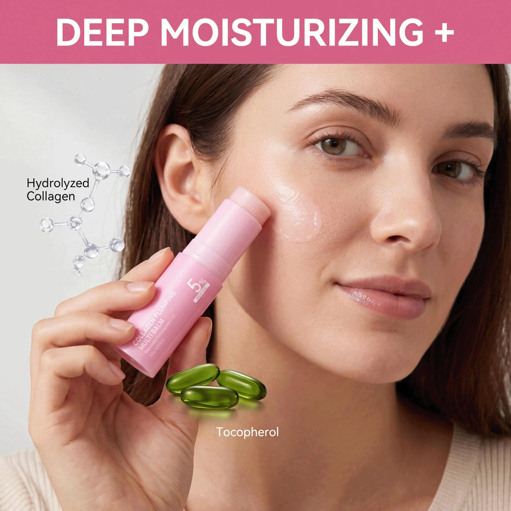 5% Retinol Collagen Plumping Balm Stick – All-In-One Moisturizer