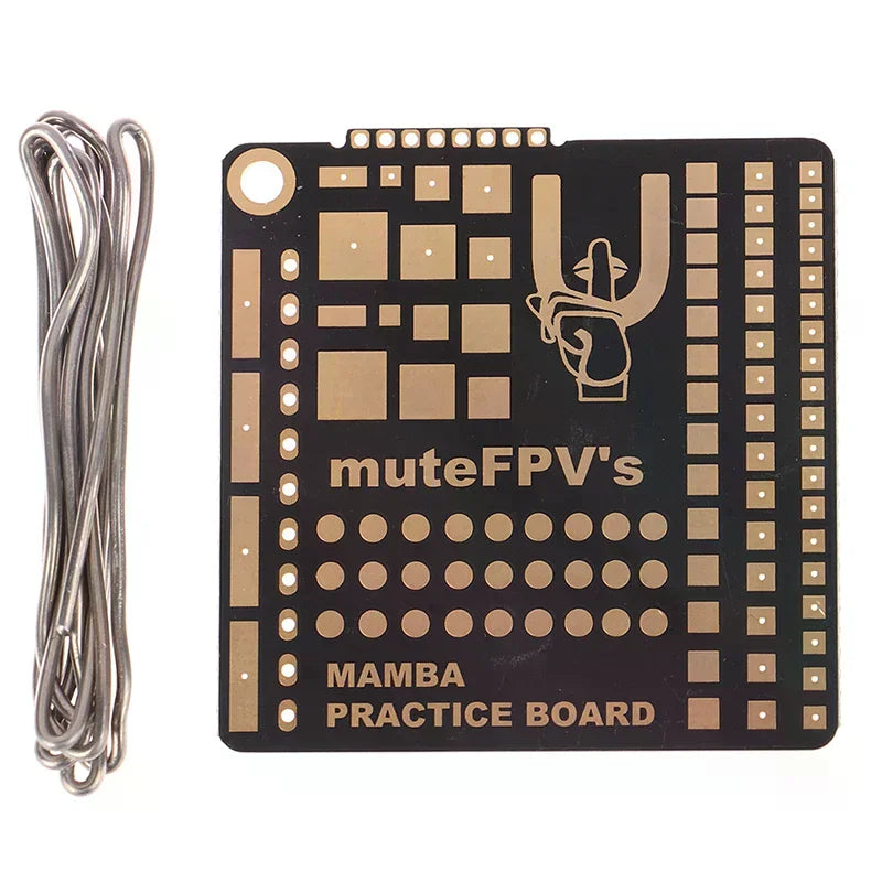DIATONE MAMBA Soldering Practice Board 49X49X1 FPV Beginner Pilots