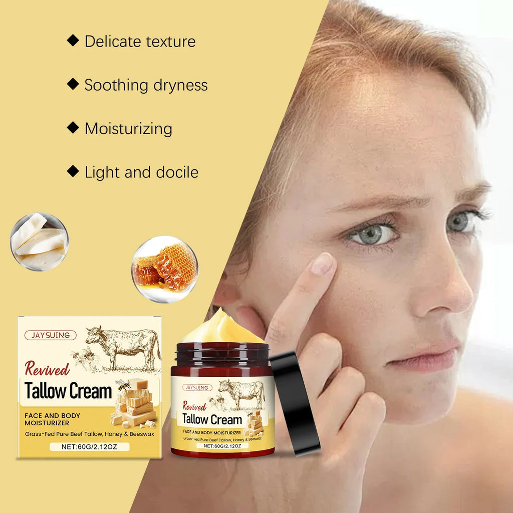 Tallow Honey Moisturizing Cream – Repair Skin Barrier 60g
