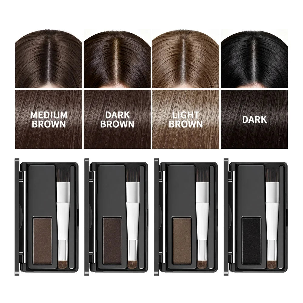 2-in-1 Hair Color Palette with Brush | Root & Gray Cover