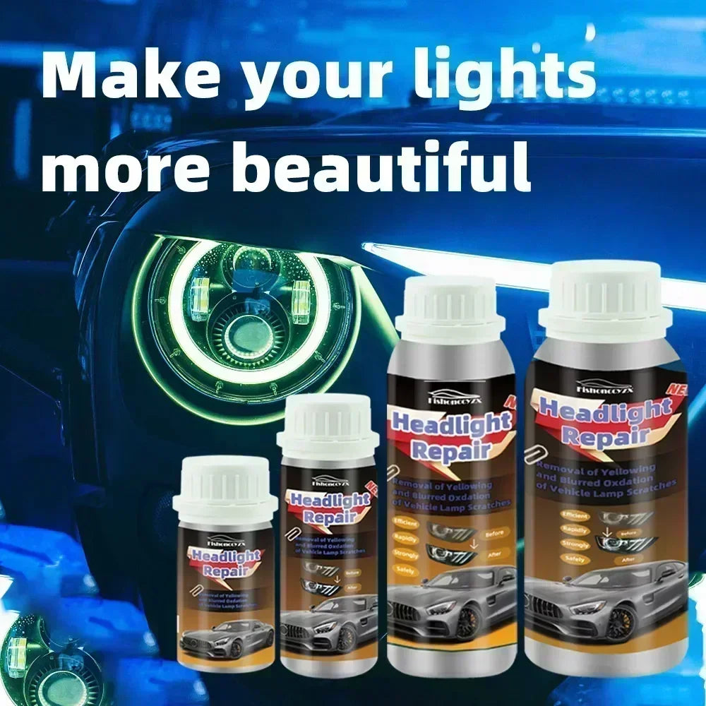 Headlights Liquid Polymer Headlight Chemical Polish Repair Fluid