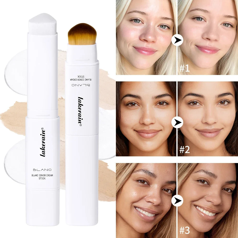 Color-Changing Foundation Stick | Waterproof High Coverage Cream