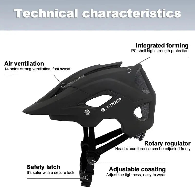 X-TIGER Ultra-Light Road & Mountain Bike Helmet | Racing