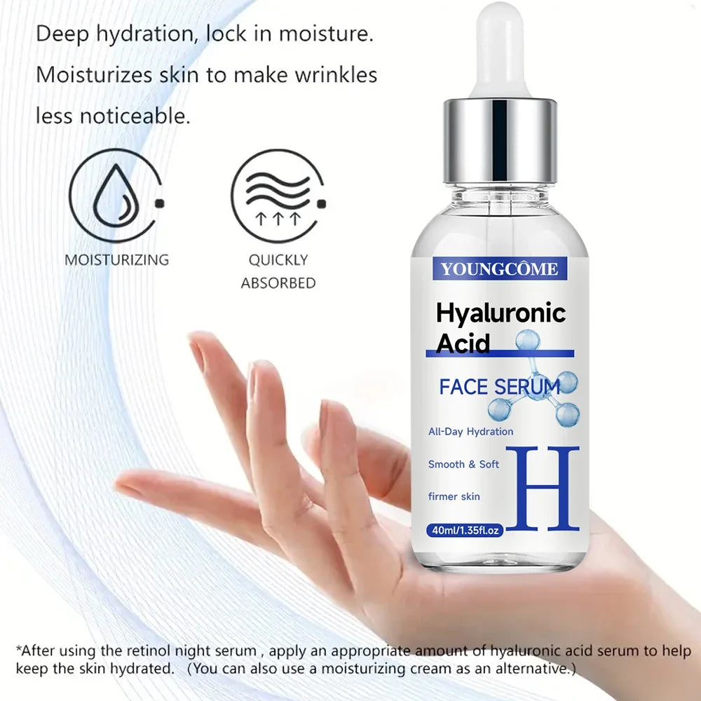 YOUNGCOME Vitamin C, Retinol & Hyaluronic Acid Serum Set