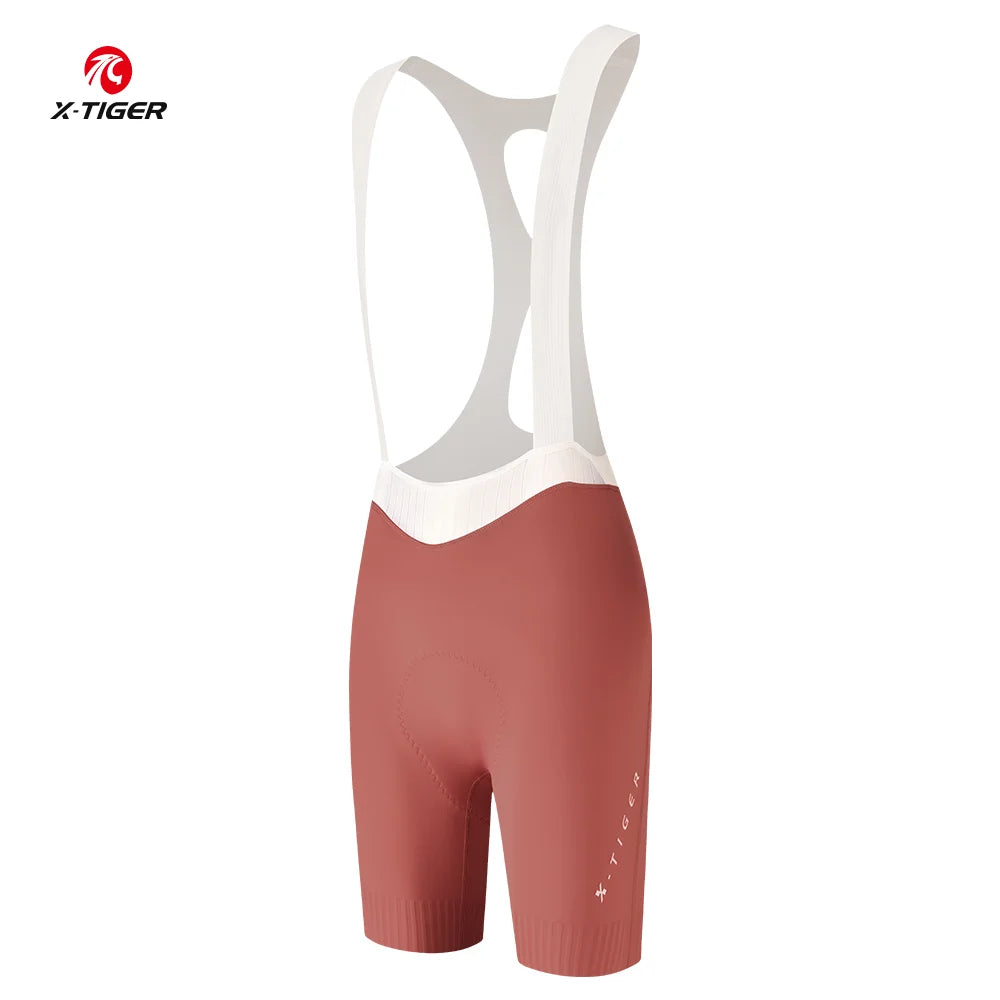 X-TIGER Women's Cycling Bib Shorts – 120 Chamois, MTB & Road