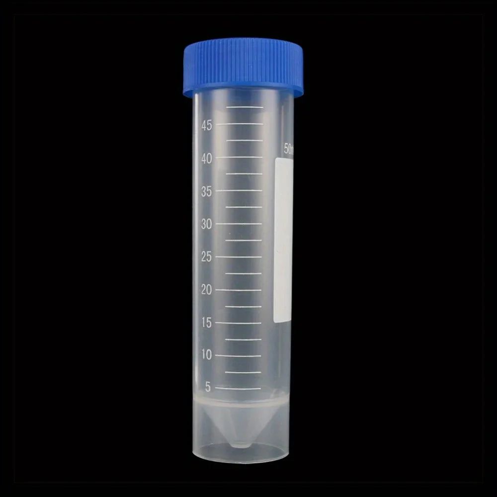 50ml Screw Cap Centrifuge Tubes – Lab Sample Storage Vials