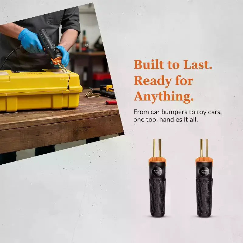 PW35 Cordless Plastic Welder Gun – 4000mAh USB Rechargeable