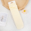 Women Colorful Loose No Pilling Socks Knitting Rib Ice Thin Spring