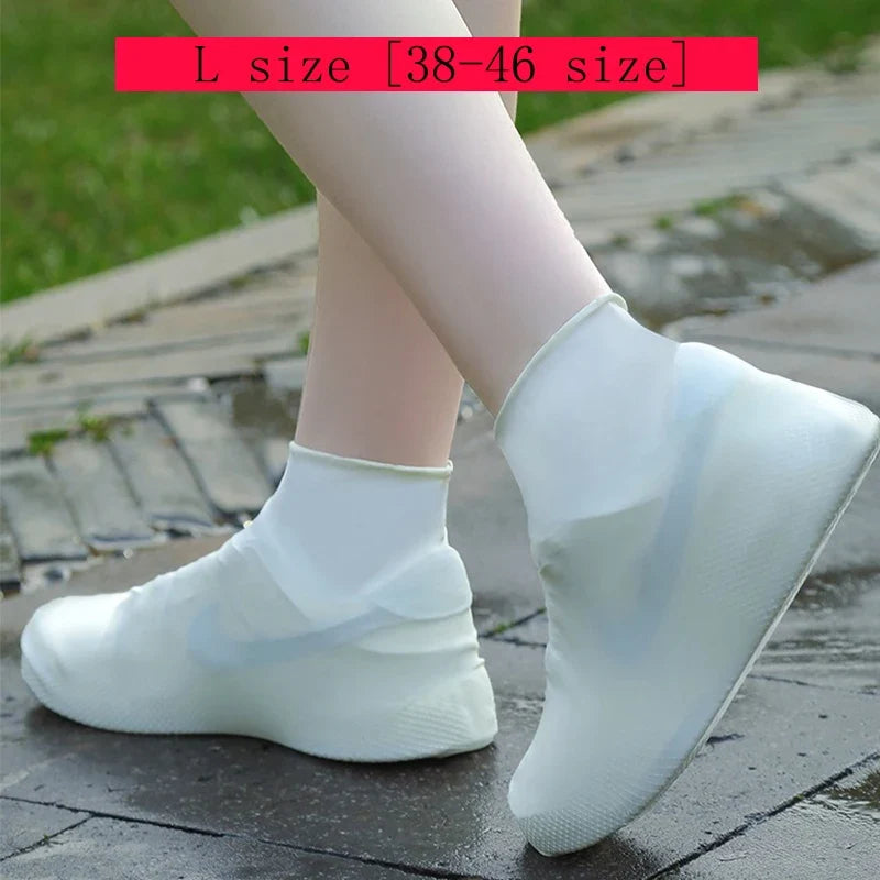 Latex Waterproof Rain Boot Covers – Non-Slip & Reusable