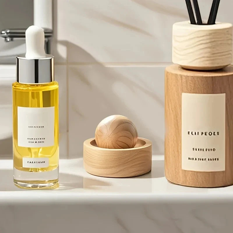 Wood Mini Essential Oil Diffuser – Car, Home & Bedroom