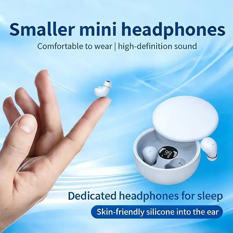 SK26 Bluetooth 5.4 Wireless Earbuds – Sleep & Sport TWS