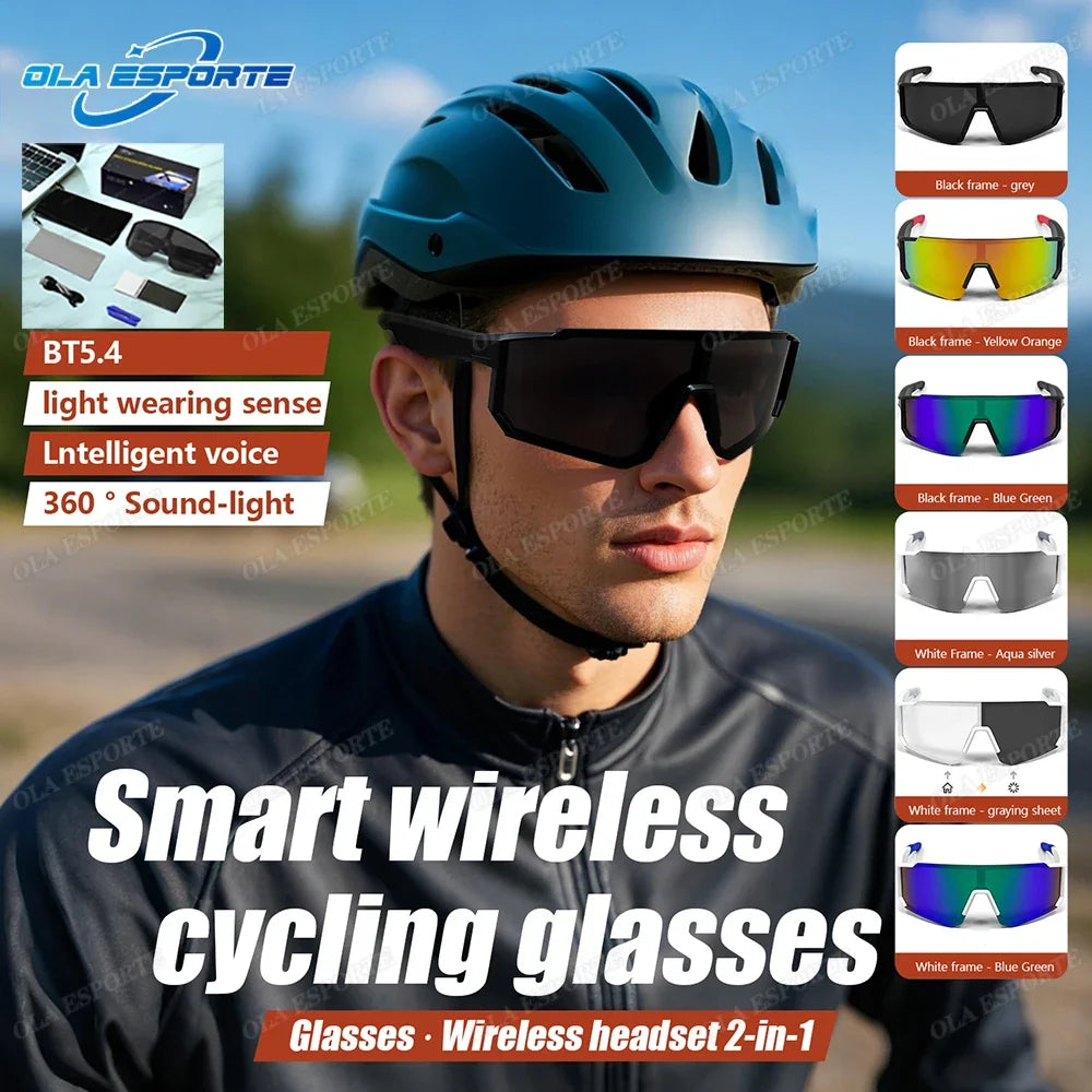 Bluetooth Smart Sunglasses UV400 | Wireless Audio & Calling