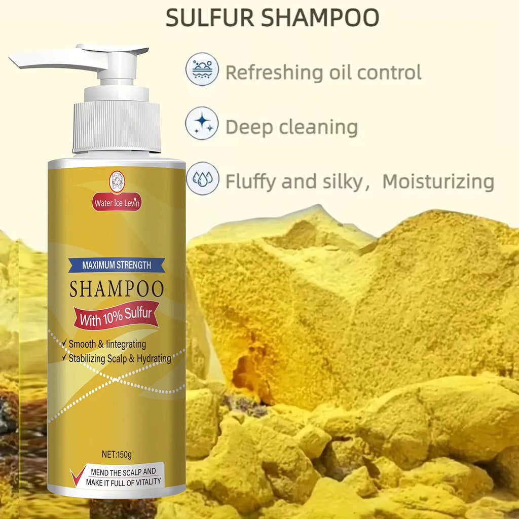 10% Sulfur Shampoo – Scalp Smoothing & Hydrating | All Hair