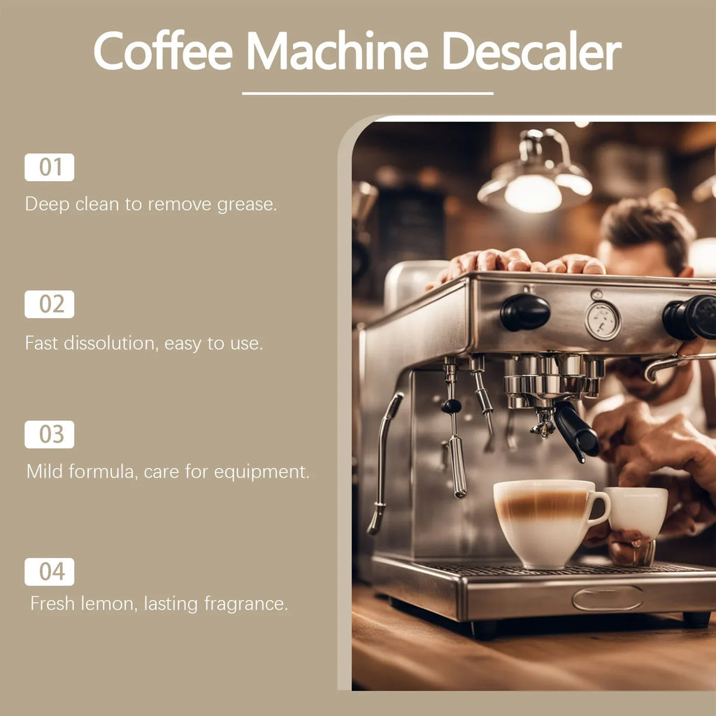 Coffee Maker Cleaner & Descaler | Remove Scale, Stains & Odors