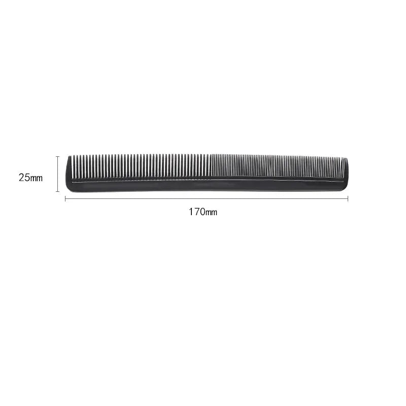 5-Piece Carbon Fiber Salon Comb Set – Anti-Static & Heat Resistant