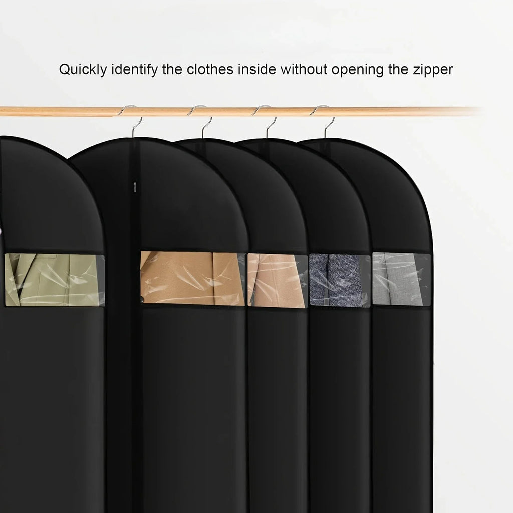 Dust-proof Garment Bags Zippered Hanging Clothing Organizer