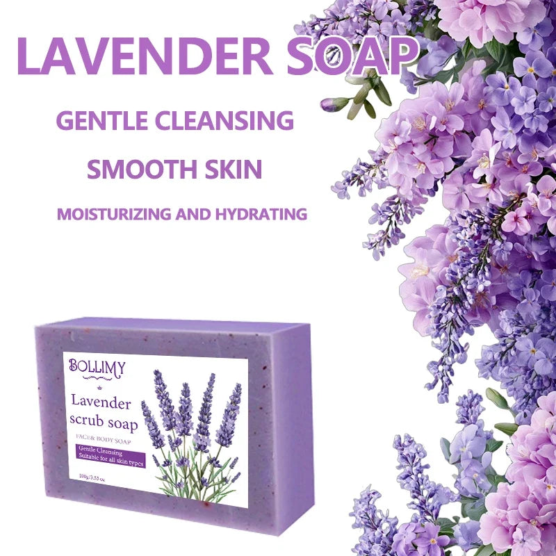 2-Pack Lavender Shea Butter Soap – All Skin Types | Face & Body