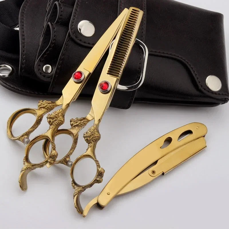 Professional Hair Cutting Scissors 5.5" & 6.0" Salon Shears