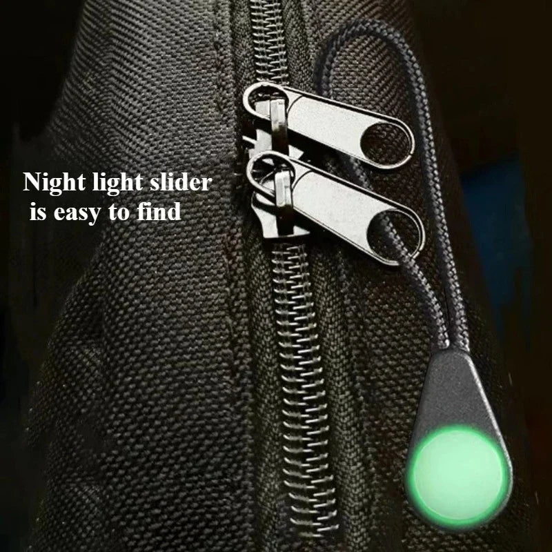 Luminous Zipper Pulls for Camping & Hiking — 5/10 Pack