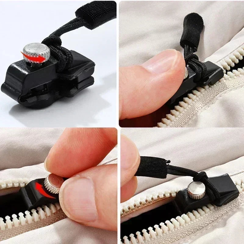 2- 3 Different Zipper Repair Universal Instant Fix Zip Replacement