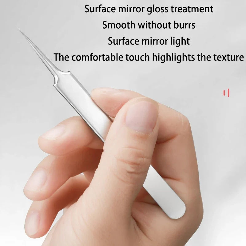 Blackhead Removal Tweezers Set – Stainless Steel Skin Care Tools