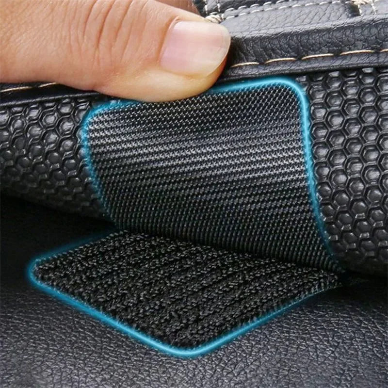 Self-Adhesive Hook & Loop Fastener Tape Strips | 10/30 Pairs