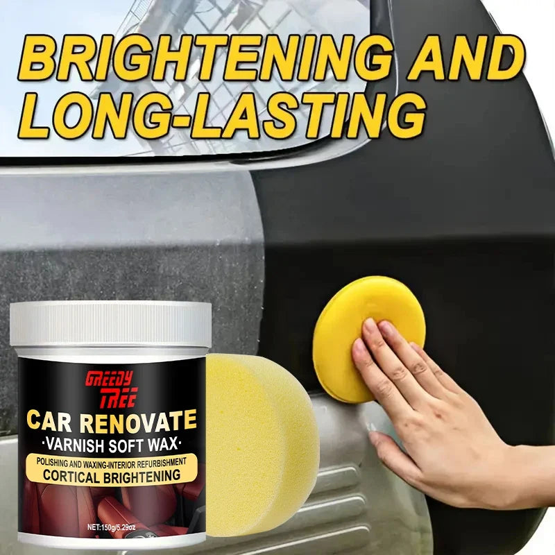 Plastic & Rubber Repair Cream – Black Restoration & Scratch Remover