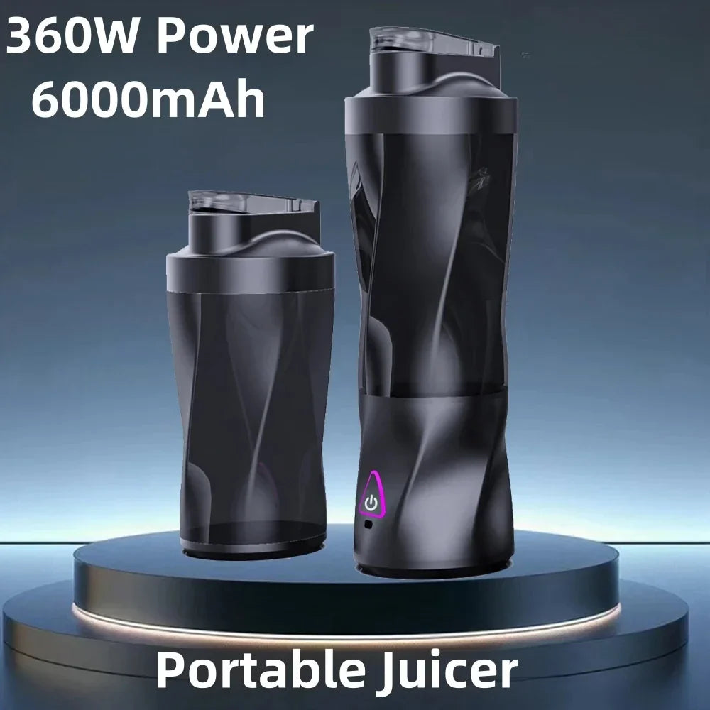HOMEFISH 700ml Portable USB Blender – Smoothie & Shake Cup