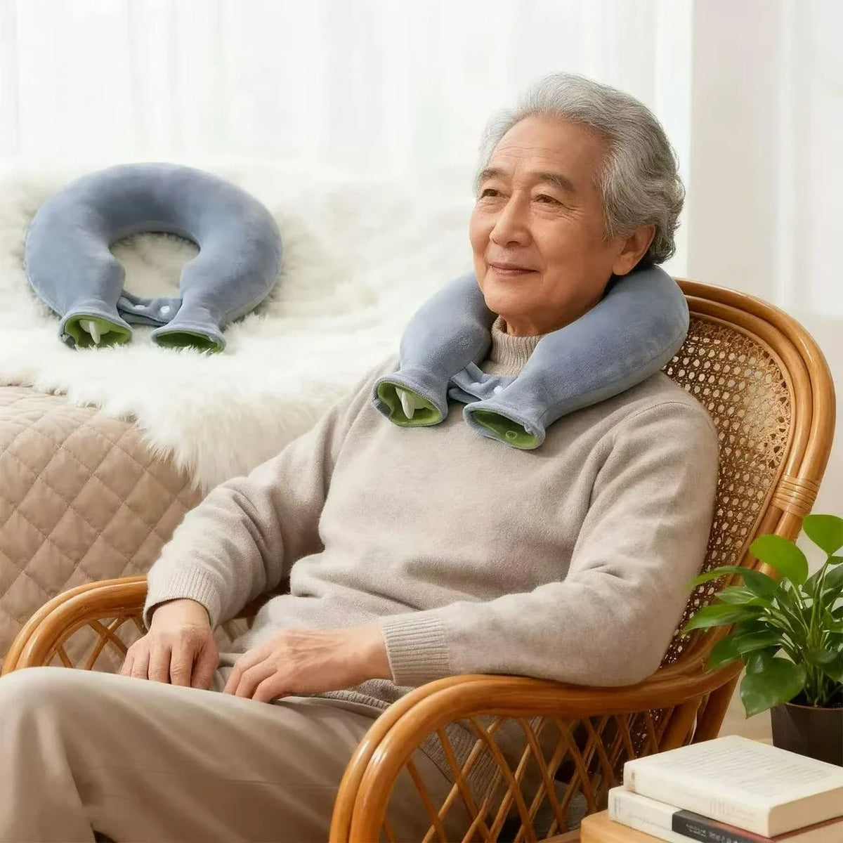 Winter Neck Heating Pad U-shaped Water Bag Water-filled Shoulder