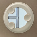 Stainless Steel Baby Suction Plate BPA-Free Silicone Base 9"