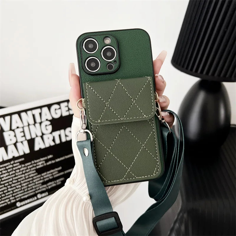 Case Iphone 16pro Max Magsafe Card Wallet Storage 15pro Pocket
