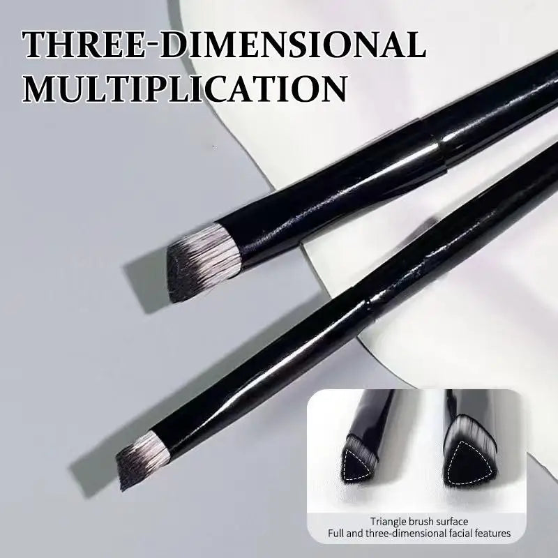 DIKALU Triangular Foundation & Concealer Makeup Brush | Face Tool