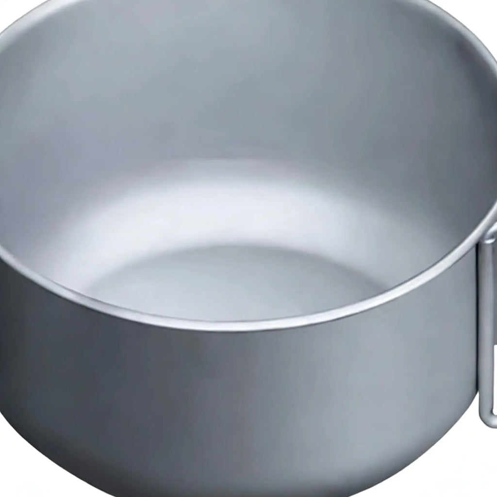 Foldable Titanium Camping Pot 1.4L | Outdoor Backpacking Cookware