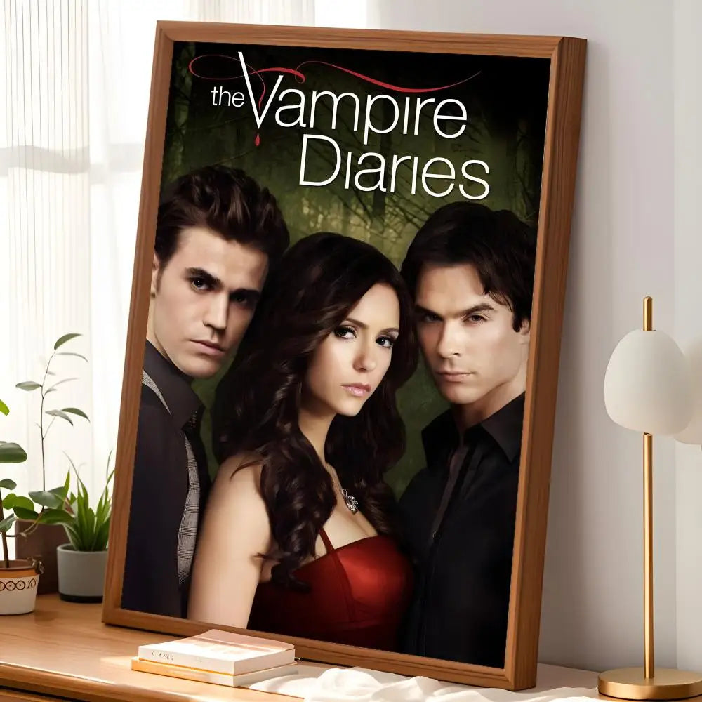 Vampire Diaries HD PVC Self-Stick Wall Art Poster