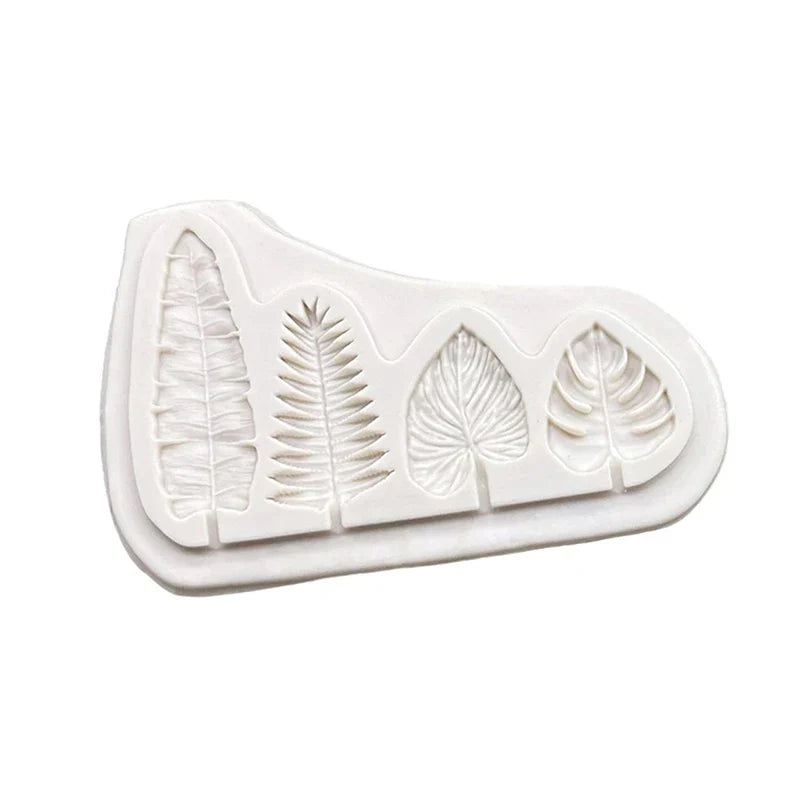 Palm Leaf Silicone Fondant Mold – Sugarcraft Baking Mould