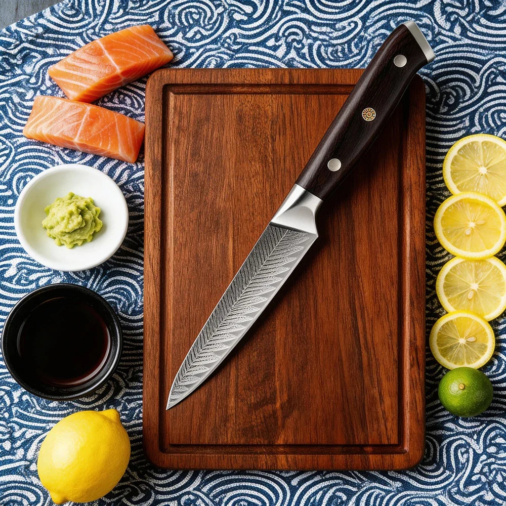 XITUO 3.5" Paring Knife – Sharp 5Cr15Mov Steel Fruit Knife